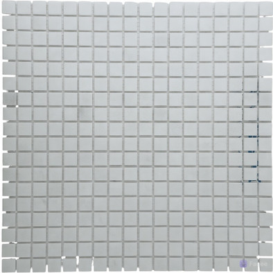 Мозаика Marble Mosaic Thassos Mat мрамор 30.5х30.5 см матовая чип 15х15 мм белый