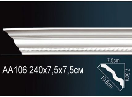 Перфект Карниз потолочный с рисунком AA106F