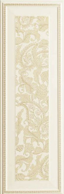 Декор Beige Boiserie Sarah Dec 33x100 матовый керамический
