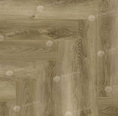 SPC ламинат Alpine Floor ЕСО 13-34 Дуб Кастор Parqet Light 43 класс 600х125х4 мм (каменно-полимерный) с фаской