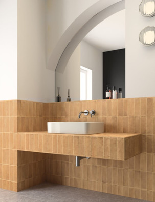 Настенная плитка Sabbia Terracotta 6.5х20 Equipe матовая керамическая 31885