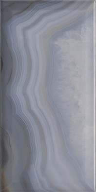 Настенная плитка 19076 Сеттиньяно Синий Грань глянцевый 9.9х20 Kerama Marazzi керамическая