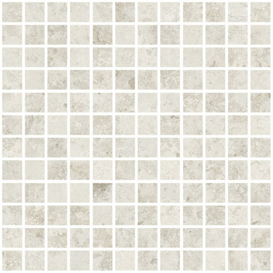 Мозаика Living Ceramics Kendo Light Soft Mosaic 25 30x30 керамогранит матовая чип 25х25 мм, бежевый LV10741