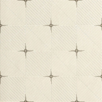 Мозаика Marvel White Diamond 60x60 керамогранит матовая, бежевый AF9S