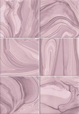 Настенная плитка Vives Hanami Mankai Marsala 23x33.5 керамическая