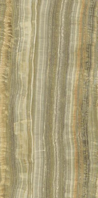 Керамогранит Ultra Onici Green Onyx Vein Cut Lev Silk 75x150 Ariostea полированный универсальный UO6SK157558