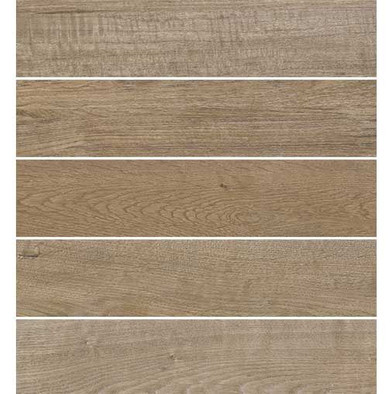 Керамогранит Contempo Strip Walnut (114691) 9,8х50,05 Wow глазурованный, матовый универсальный