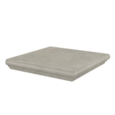 Ступень угловая KM4040G0011NGTA Хадду Серый Светлый матовый 34x34x0,8 керамогранит Kerama Marazzi