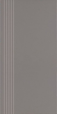 Ступень фронтальная Bazo Nero Stopnica Prosta Nacinana Monokolor Mat. 29,8x59,8 керамогранит матовая 5900144004313