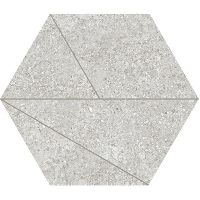 Мозаика Supergres Cobb Grey As Idro 50,3x58 керамогранит матовая серый CGI5