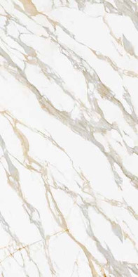 Керамогранит Calacatta Lincoln Full Body Italy 160x320 Polished (12 мм) Zodiac Ceramica полированный универсальный MN004APT321612