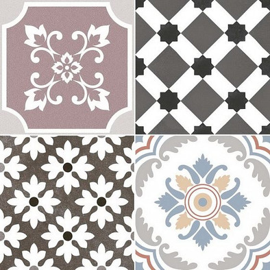 Напольная плитка Chic Helen Cold 45x45 матовая керамическая