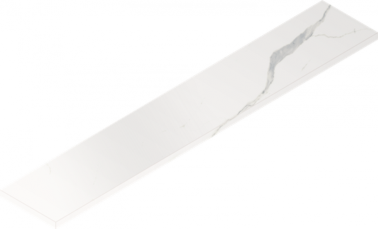 Ступень угловая Stellaris Statuario White Scalino 33x160 Angolare Sx керамогранит матовая Italon 620070002630 фото Ступень угловая Stellaris Statuario White Scalino 33x160 Angolare Sx керамогранит матовая Italon 620070002630