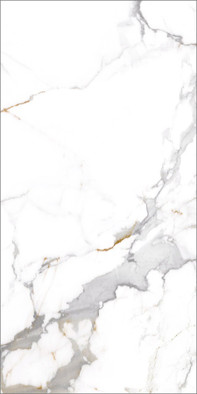 Керамогранит GT40806103MR Calacatta Imperial_GT Белый 40х80 Global Tile матовый универсальная плитка