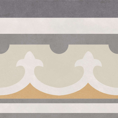 Декор Chic Border 19.8х19.8 Decocer Chalet керамогранит матовый С0005801