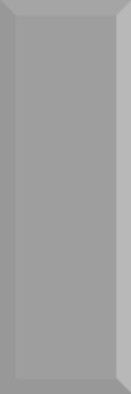 Настенная плитка Monocolor Biselado Brillo Plata 10x30 глянцевая керамическая