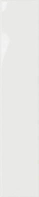 Настенная плитка Plinto White Gloss 10.7х54.2 DNA Tiles глянцевая керамическая 78803277