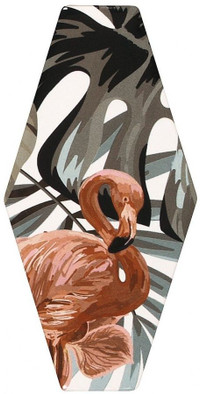 Декор Harlequin Curazao White Mix 10x20 APE Ceramica 07975-0012 глянцевый керамический