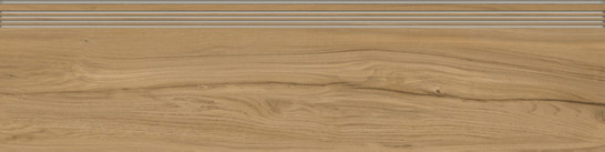 Ступень фронтальная K-2102/SR/st01/294x1200x10 керамогранит структурированная Kerranova Alleya
