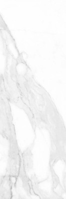 Настенная плитка Calacatta White Rett 25x75 глянцевая керамическая