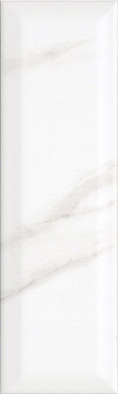 Настенная плитка 9034 Дорато Белый Грань 8.5x28.5 Kerama Marazzi матовая керамическая