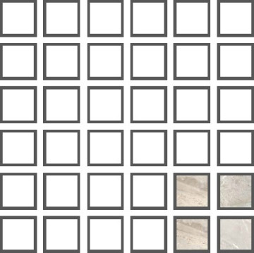 Мозаика для бассейна фарфоровая Antique Beige AB55 Serapool 5х5 матовая, рельефная, глазурованная под камень бежевая