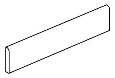 Плинтус K-2211/SR/p01/76x1200x10 Kerranova Krater матовый, рельефный (рустикальный)