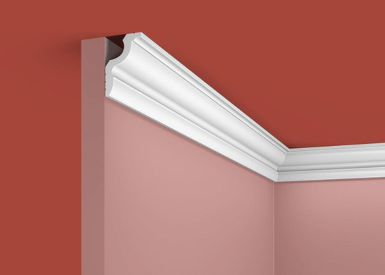 Cosca Потолочный Карниз KX022, 45х30, 2000 мм, Экополимер/25