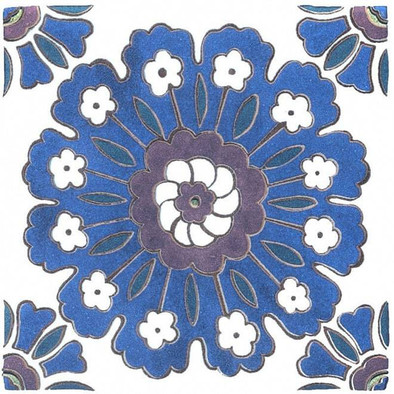 Декор HGD/A213/1146H Альба 9,8x9,8x7 глянцевый керамический