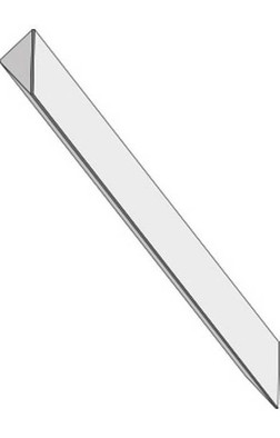 Плинтус Marvel Statuario Supremo Corner 40 Shiny (A41J) 1,4x40 глянцевый керамический