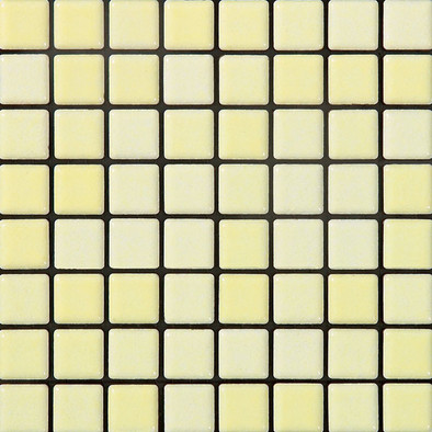 Мозаика Anthologhia Forsizia керамика 30х30 см Appiani полуглянцевая чип 25х25 мм, желтый MOS 7014