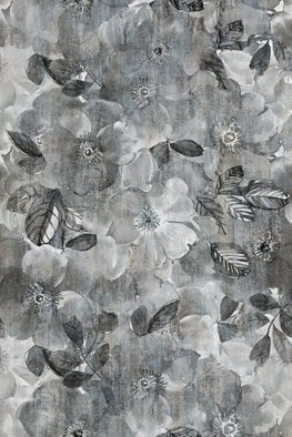 Панно Lauretta Black Черный 01 60х90 Gracia Ceramica матовое керамическое 010301002126