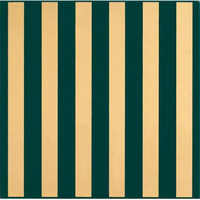 Декор Riga Grande Oro Su Verde 20x20 Petracer`s Grand Elegance Gold глянцевый керамический RGG03-09