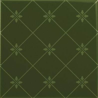 Настенная плитка Delis Verde Botella 20x20 глянцевая