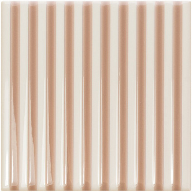 Настенная плитка Er Vapor Toffee 12,5x12,5 Wow глянцевая, рельефная (структурированная) керамическая 129330