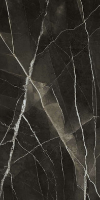 Керамогранит Calacatta Black Jewel 75x150 Maxfine Marmi полированный универсальная плитка J175631MF6