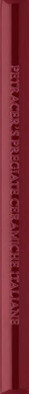 Бордюр Matita Bordeaux Con Griffe 1.5x20 Petracer`s Grand Elegance глянцевый керамический MTGR 01