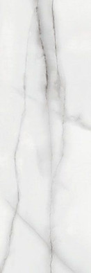 Настенная плитка Newbury White Slim 30x90 глянцевая керамическая
