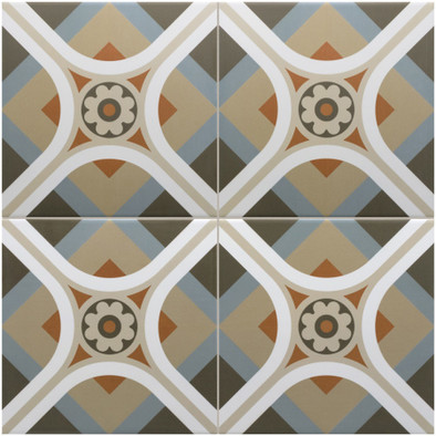 Декор Rivoli Cinque 20x20 Equipe керамогранит матовый 30727