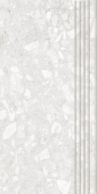 Ступень фронтальная K-2110/MR/st01/300x600x9 керамогранит матовая Kerranova Молекула