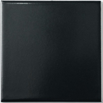 Мозаика FK-107М керамика матовая чёрная 10х10 см