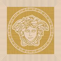 Вставка Firma Medusa Naturale Mile Oro 9.8х9.8 Versace Meteorite матовый G0047135