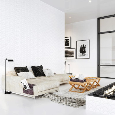 Декор Blanco Satinado Decor Petalos Rectificado 30х90 Novacera сатинированная керамический LE 93900A-F45S