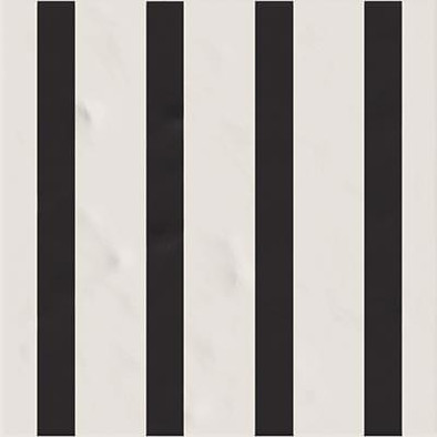 Декор Fermo Blanco 20x20 глянцевый керамический