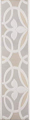 Бордюр Camelia 511 Border Pearl White 7.5x30 керамический фото Бордюр Camelia 511 Border Pearl White 7.5x30 керамический