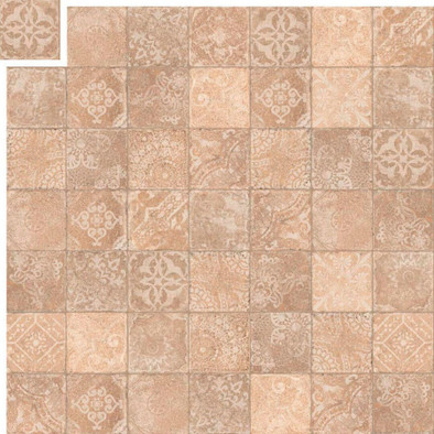 Декор Dec.Mix Pomposa Argil 20x20 Isla Tiles керамогранит матовый 1006827