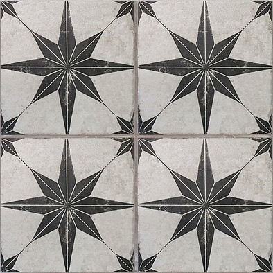 Керамогранит Scintilla Black Pre-cut 45x45 Etili Seramik матовый напольный