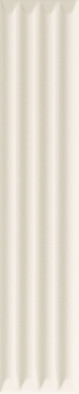Настенная плитка Up Cannettato Bone Glossy 5x25 La Fabbrica глянцевая, рельефная (структурированная) керамическая 192134