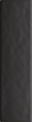 Настенная плитка Masovia Nero Matt Str 7.8х29.8 Tubadzin матовая, рельефная (структурированная) керамическая 5900199257818