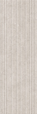Настенная плитка Аляска Лайт 345 рельеф горизонтальный 32.5х100 Eurotile Ceramica керамическая